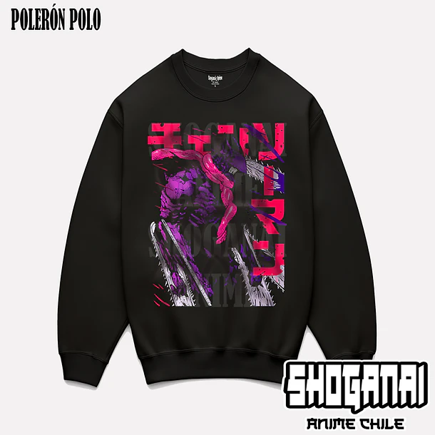 CHSM16 Chainsawman - CHAINSAWMAN - ADULTO (Polera o Polerón) 7