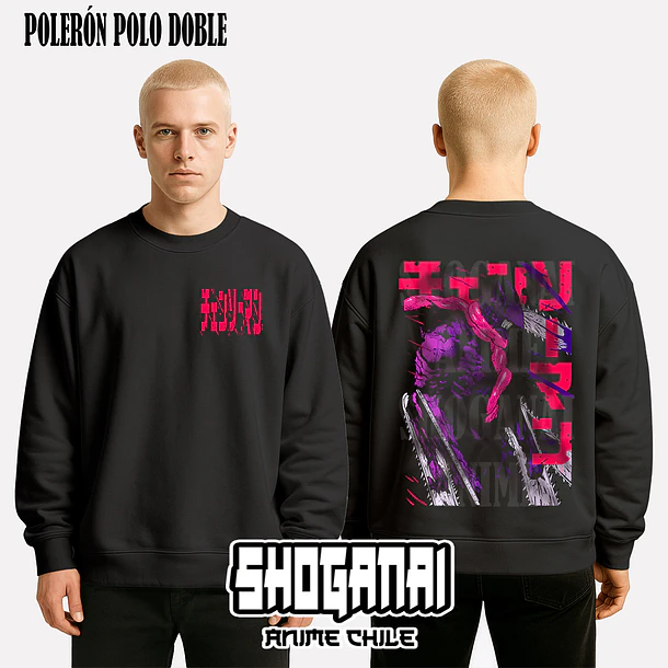 CHSM16 Chainsawman - CHAINSAWMAN - ADULTO (Polera o Polerón) 8