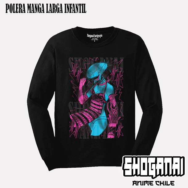 CHSM17 Reze / Demonio Bomba - CHAINSAWMAN - INFANTIL (Polera o Polerón) 3