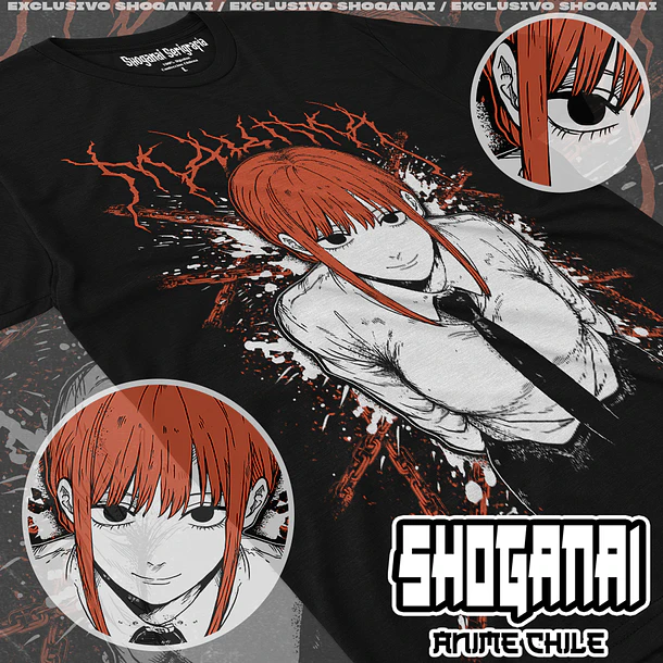 CHSM19 Makima - CHAINSAWMAN - ADULTO (Polera o Polerón) 1