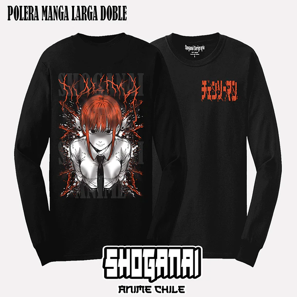 CHSM19 Makima - CHAINSAWMAN - ADULTO (Polera o Polerón) 4