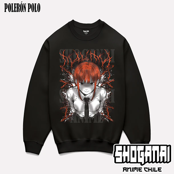 CHSM19 Makima - CHAINSAWMAN - ADULTO (Polera o Polerón) 6