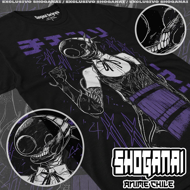 CHSM22 Reze / Demonio Bomba - CHAINSAWMAN - ADULTO (Polera o Polerón) 1