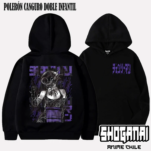 CHSM22 Reze / Demonio Bomba - CHAINSAWMAN - INFANTIL (Polera o Polerón) 6