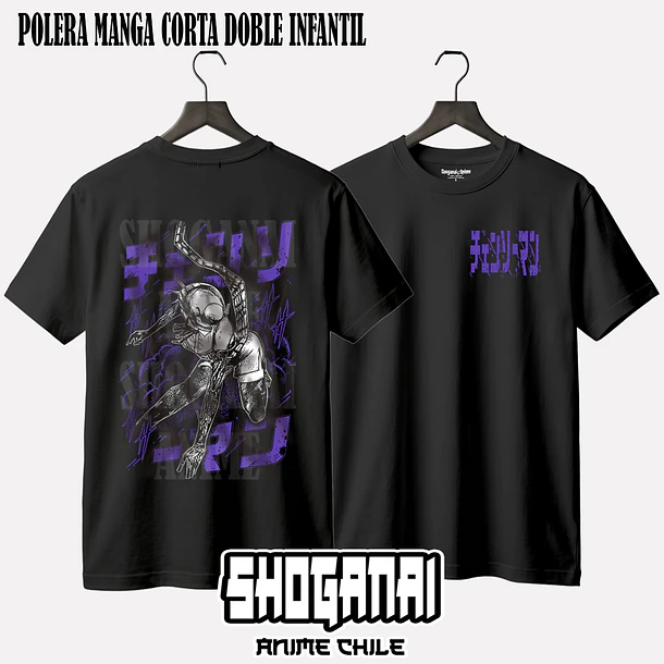 CHSM24 Reze / Demonio Bomba - CHAINSAWMAN - INFANTIL (Polera o Polerón) 3