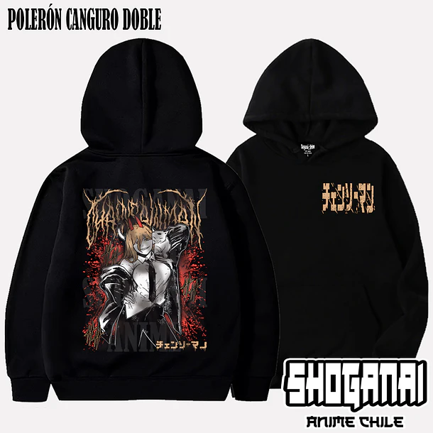 CHSM25 Power - CHAINSAWMAN - ADULTO (Polera o Polerón) 5
