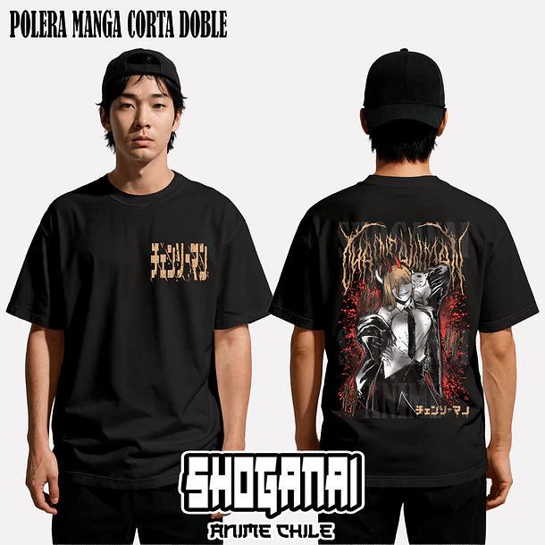 CHSM25 Power - CHAINSAWMAN - ADULTO (Polera o Polerón) 2