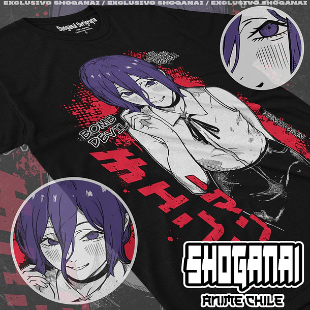 CHSM27 Reze - CHAINSAWMAN - ADULTO (Polera o Polerón) 1