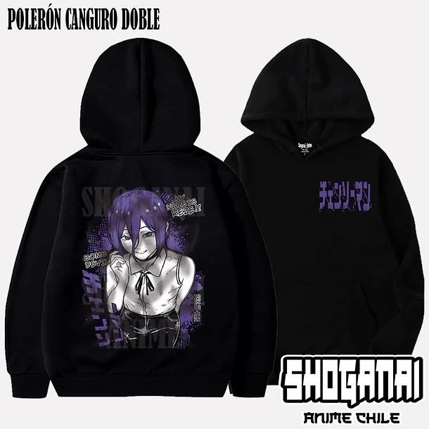 CHSM27 OP2 Reze - CHAINSAWMAN - ADULTO (Polera o Polerón) 5