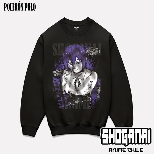 CHSM27 OP2 Reze - CHAINSAWMAN - ADULTO (Polera o Polerón) 6