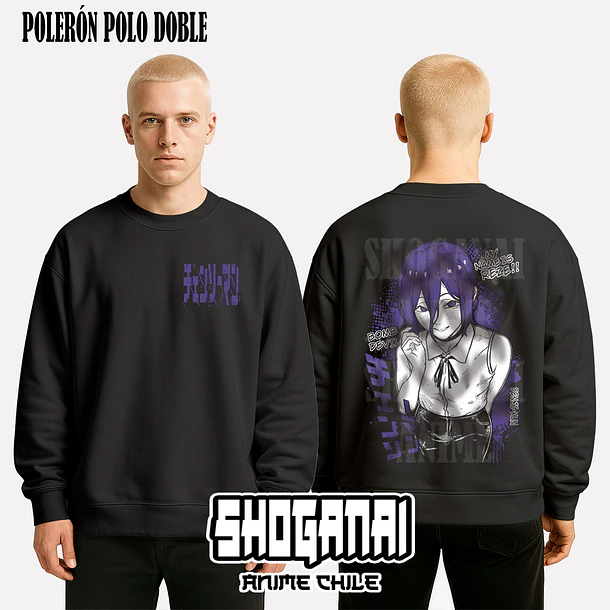 CHSM27 OP2 Reze - CHAINSAWMAN - ADULTO (Polera o Polerón) 7