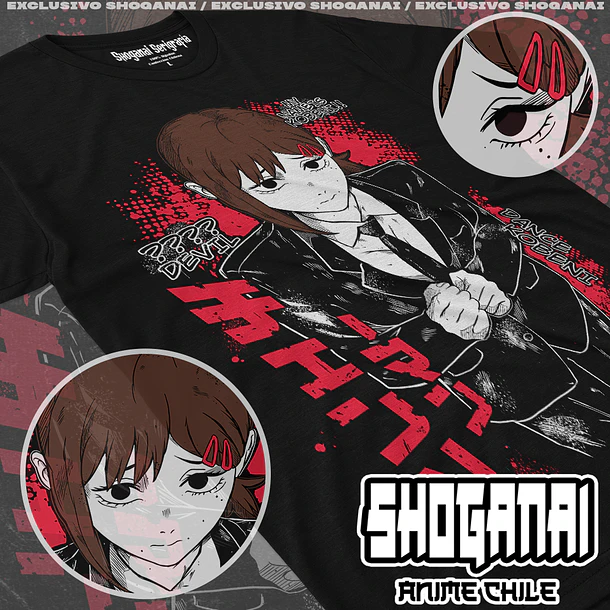 CHSM29 Kobeni Higashiyama - CHAINSAWMAN - ADULTO (Polera o Polerón) 1
