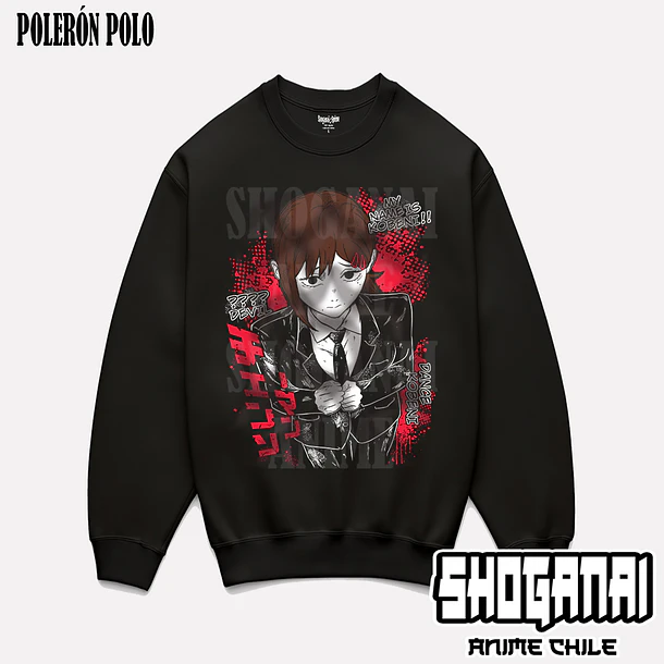 CHSM29 Kobeni Higashiyama - CHAINSAWMAN - ADULTO (Polera o Polerón) 6