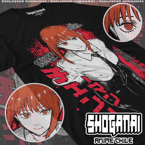 CHSM30 Makima - CHAINSAWMAN - ADULTO (Polera o Polerón) 1