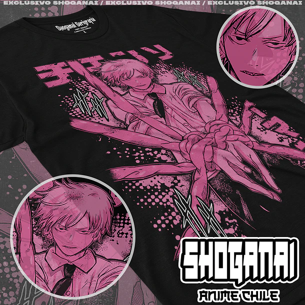 CHSM31 Denji - CHAINSAWMAN - ADULTO (Polera o Polerón) 1