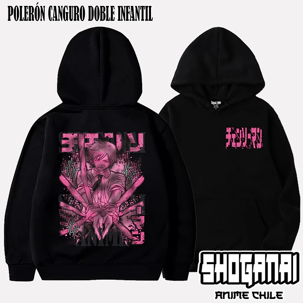 CHSM31 Denji - CHAINSAWMAN - INFANTIL (Polera o Polerón) 5