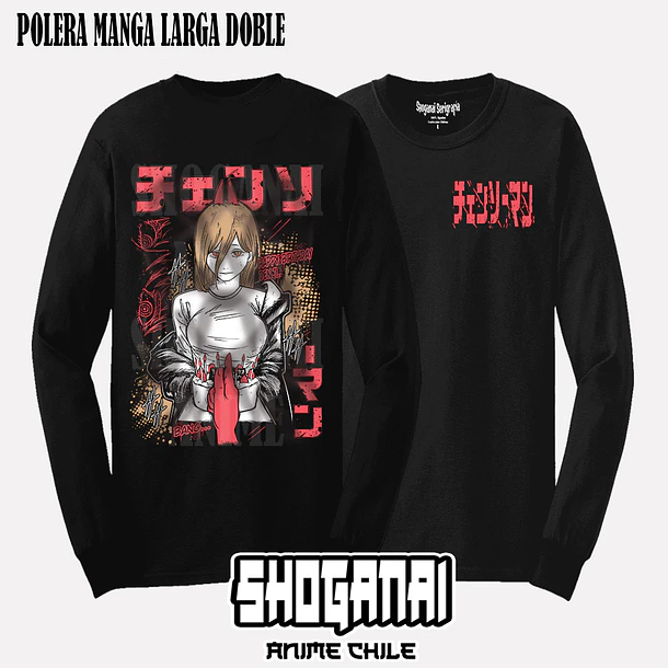 CHSM32 Power - CHAINSAWMAN - ADULTO (Polera o Polerón) 4