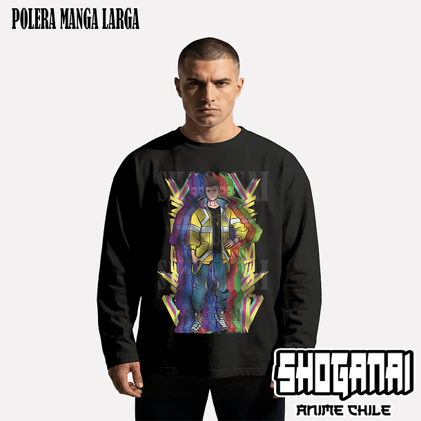 CPE01 David Martinez - CYBERPUNK EDGERUNNERS - ADULTO (Polera o Polerón) 4