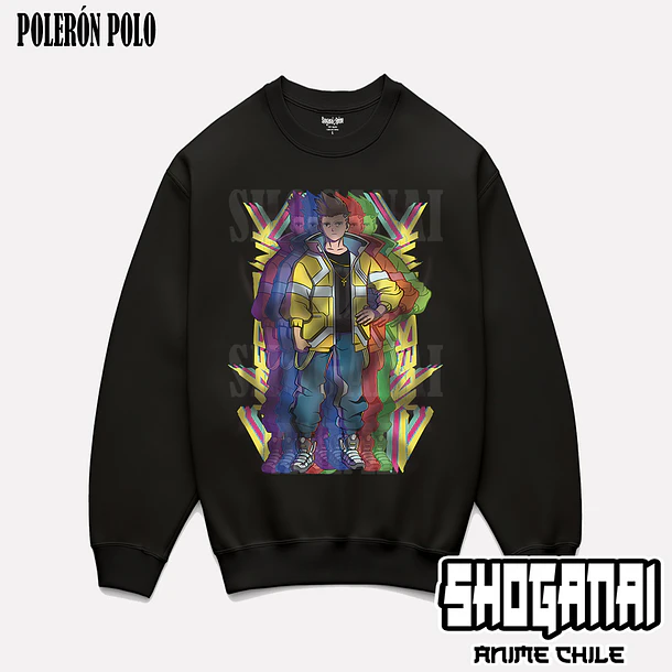 CPE01 David Martinez - CYBERPUNK EDGERUNNERS - ADULTO (Polera o Polerón) 7