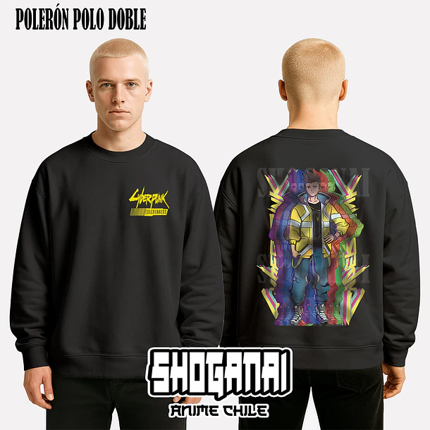 CPE01 David Martinez - CYBERPUNK EDGERUNNERS - ADULTO (Polera o Polerón) 8