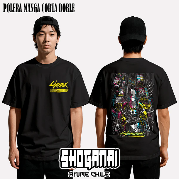 CPE02 David Martinez - CYBERPUNK EDGERUNNERS - ADULTO (Polera o Polerón) 2