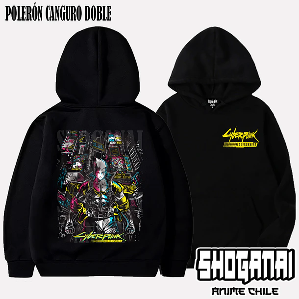 CPE02 David Martinez - CYBERPUNK EDGERUNNERS - ADULTO (Polera o Polerón) 5