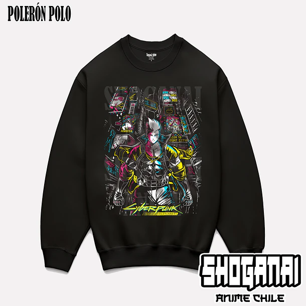 CPE02 David Martinez - CYBERPUNK EDGERUNNERS - ADULTO (Polera o Polerón) 6