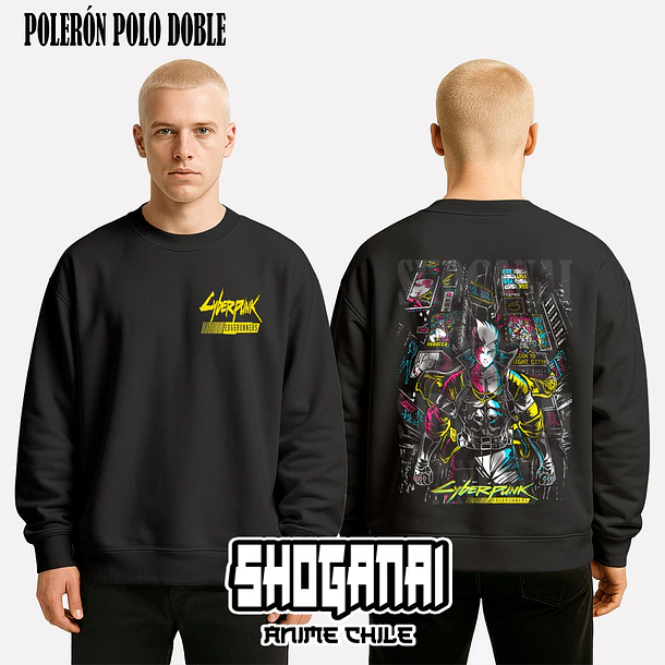 CPE02 David Martinez - CYBERPUNK EDGERUNNERS - ADULTO (Polera o Polerón) 7