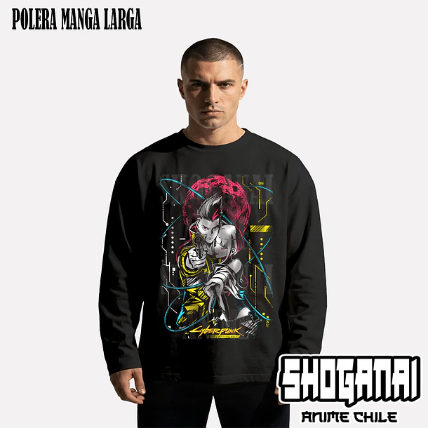 CPE03 David y Lucy - CYBERPUNK EDGERUNNERS - ADULTO (Polera o Polerón) 3