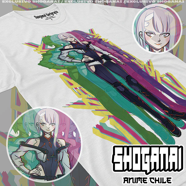 CPE04 Lucy - CYBERPUNK EDGERUNNERS - ADULTO (Polera o Polerón) 2