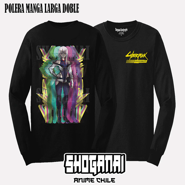 CPE04 Lucy - CYBERPUNK EDGERUNNERS - ADULTO (Polera o Polerón) 5
