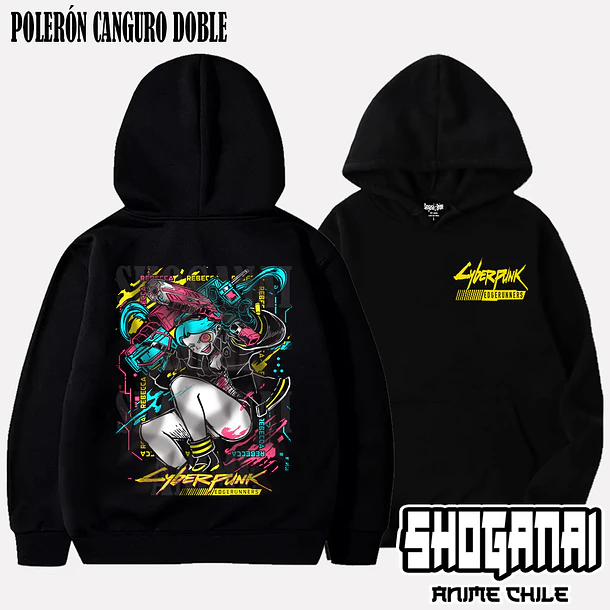 CPE05 Rebecca - CYBERPUNK EDGERUNNERS - ADULTO (Polera o Polerón) 5