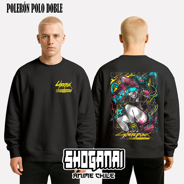 CPE05 Rebecca - CYBERPUNK EDGERUNNERS - ADULTO (Polera o Polerón) 7