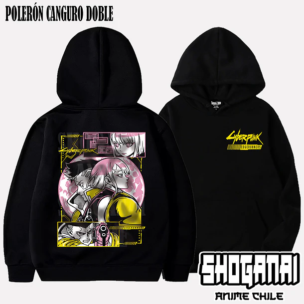 CPE06 David y Lucy - CYBERPUNK EDGERUNNERS - ADULTO (Polera o Polerón) 6