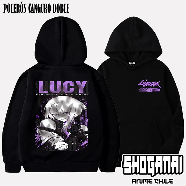 CPE07 Lucy - CYBERPUNK EDGERUNNERS - ADULTO (Polera o Polerón) 6