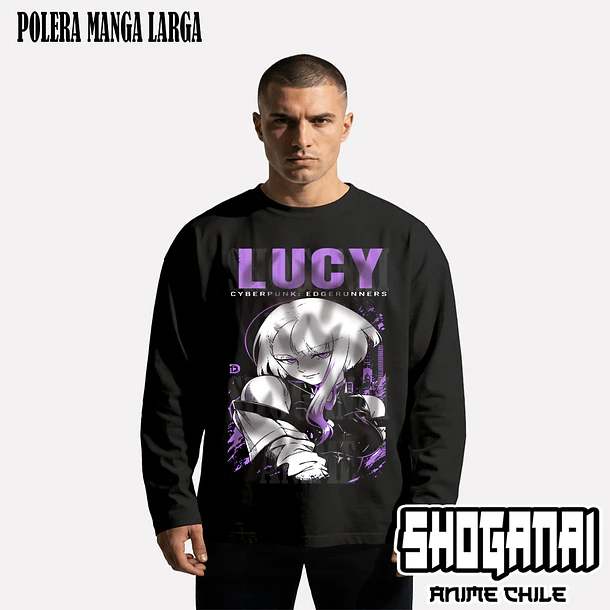 CPE07 Lucy - CYBERPUNK EDGERUNNERS - ADULTO (Polera o Polerón) 4