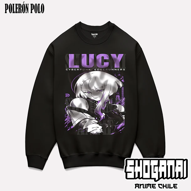 CPE07 Lucy - CYBERPUNK EDGERUNNERS - ADULTO (Polera o Polerón) 7