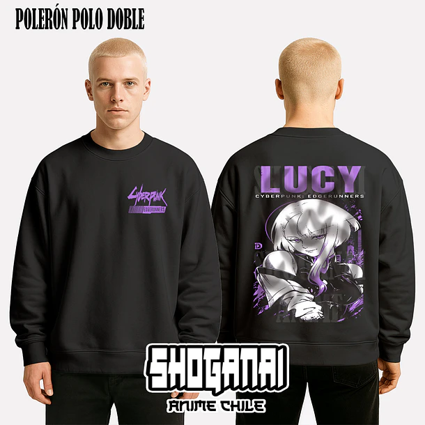 CPE07 Lucy - CYBERPUNK EDGERUNNERS - ADULTO (Polera o Polerón) 8