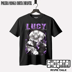 CPE07 Lucy - CYBERPUNK EDGERUNNERS - INFANTIL (Polera o Polerón)