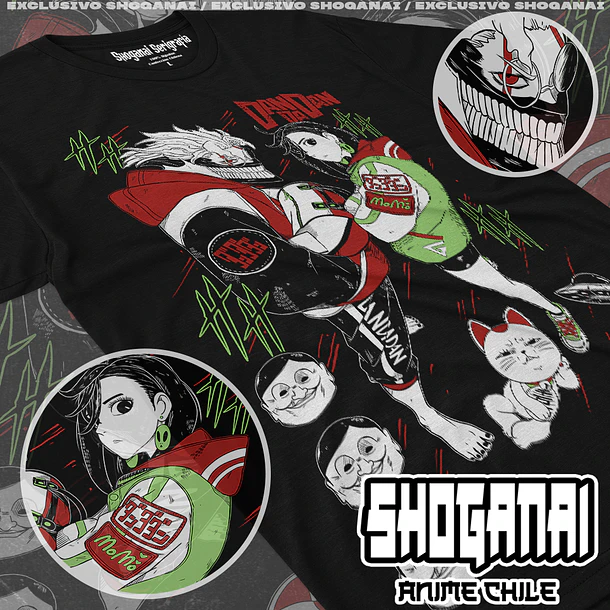 DDD11 Momo y Okarun - DANDADAN - ADULTO (Polera o Polerón) 1