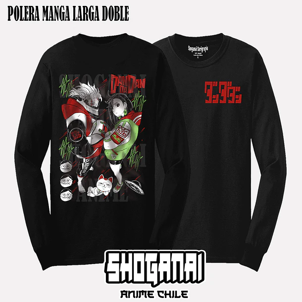 DDD11 Momo y Okarun - DANDADAN - ADULTO (Polera o Polerón) 4