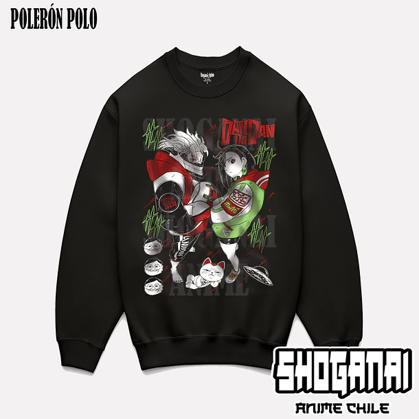 DDD11 Momo y Okarun - DANDADAN - ADULTO (Polera o Polerón) 6