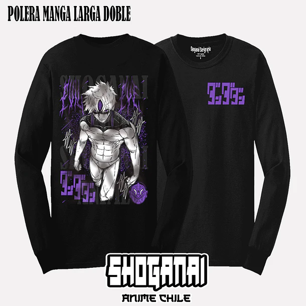 DDD12 Jiji X Evil Eye X Mal de ojo - DANDADAN - ADULTO (Polera o Polerón) 4