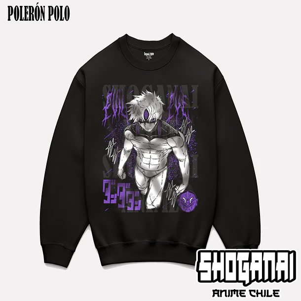 DDD12 Jiji X Evil Eye X Mal de ojo - DANDADAN - ADULTO (Polera o Polerón) 6