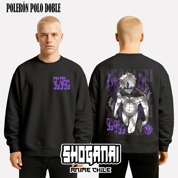 DDD12 Jiji X Evil Eye X Mal de ojo - DANDADAN - ADULTO (Polera o Polerón) 7