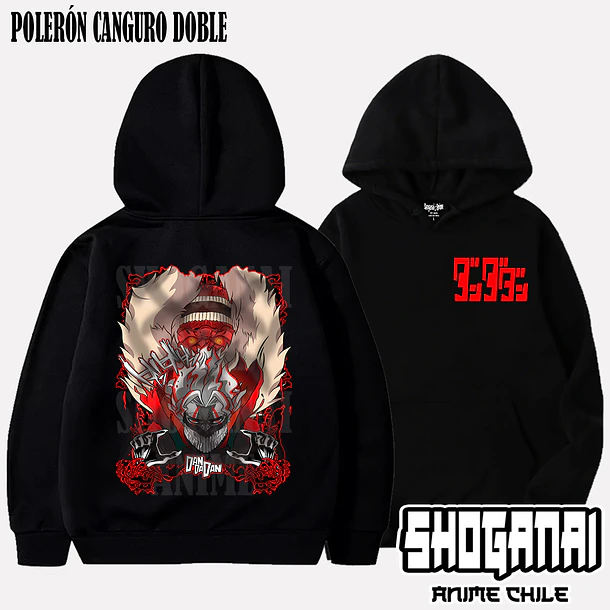 DDD17 Okarun y Turbo Abuela - DANDADAN - ADULTO (Polera o Polerón) 5