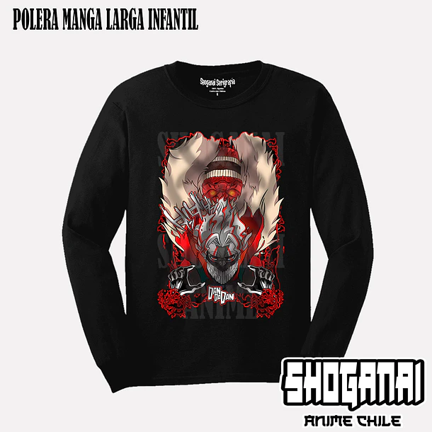 DDD17 Okarun y Turbo Abuela - DANDADAN - INFANTIL (Polera o Polerón) 3