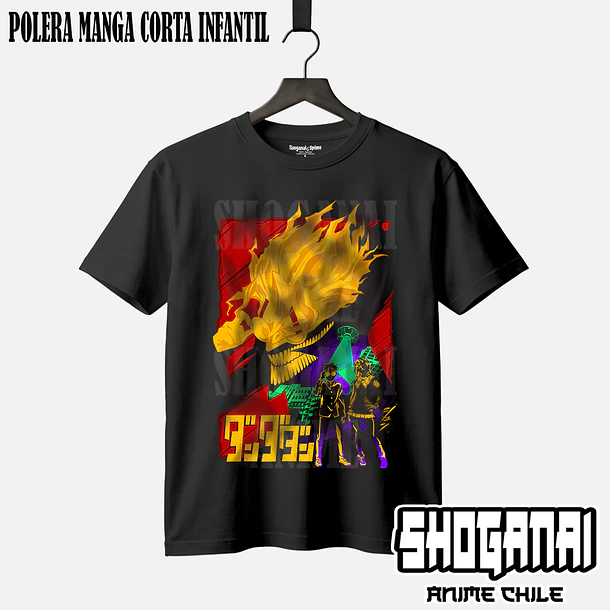 DDD18 Momo y Okarun - DANDADAN - INFANTIL (Polera o Polerón) 1