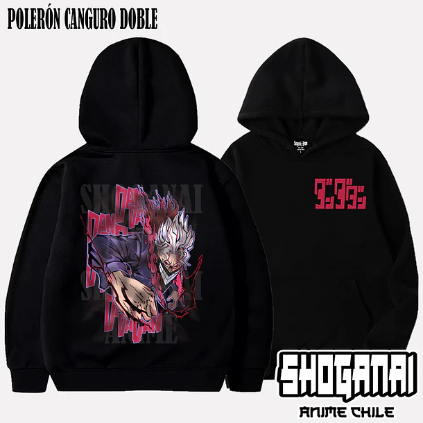 DDD19 Okarun - DANDADAN - ADULTO (Polera o Polerón) 5