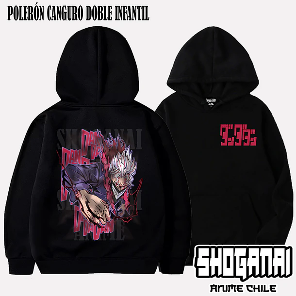DDD19 Okarun - DANDADAN - INFANTIL (Polera o Polerón) 5